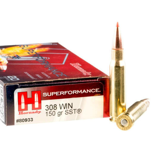 Патрон Hornady Superformance кал. 308 Win пуля SST, масса 9.7 гр/150 гран фото 2