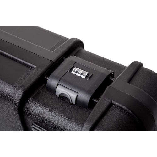 Кейс Negrini 1640C-ISY-COM универсальный с кодовым замком PushPull (117,5x29x12 см, черный) фото 3