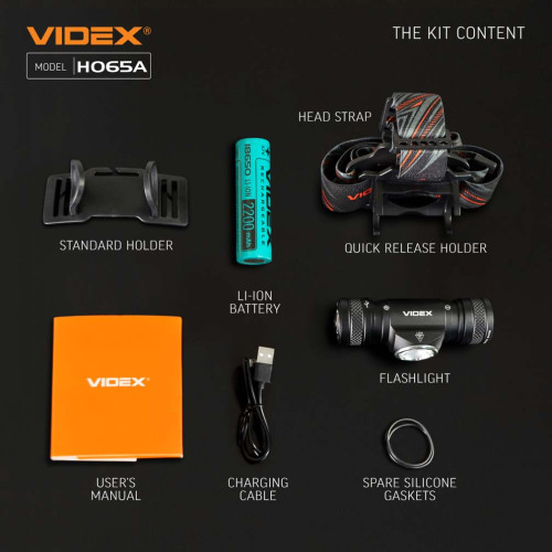 Налобный светодиодный фонарь VIDEX VLF-H065A фото 19