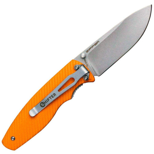 Нож Shifter by Mr. Blade Zipper Bright Orange фото 2