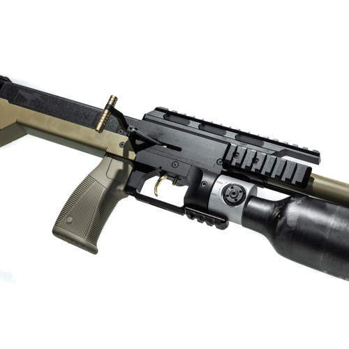 Пневматическая винтовка (PCP) ZBROIA Sapsan TAC-MC 550/700 (кал. 4,5 мм, coyote) фото 10