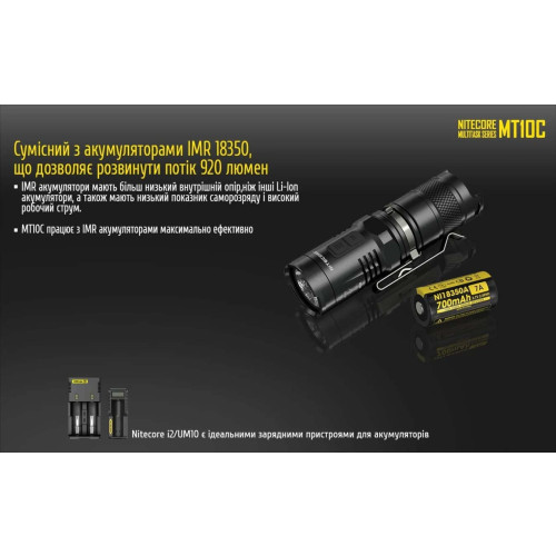 Ліхтар Nitecore MT21C фото 11