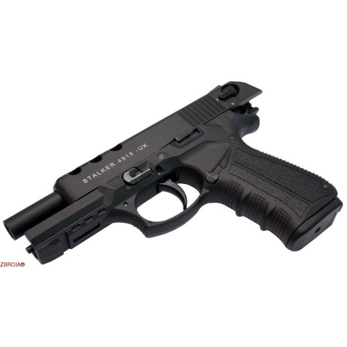 Шумовий пістолет Stalker Mod. 4918 Black фото 3
