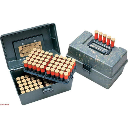 Коробка MTM Shotshell Case на 100 набоїв кал. 12/76 фото 2