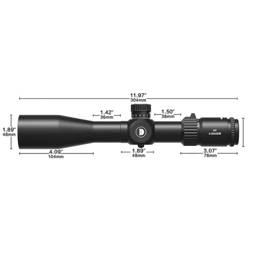 Прицел Discovery Optics LHT 3-12X42SFIR (30 мм, с подсветкой) фото 2