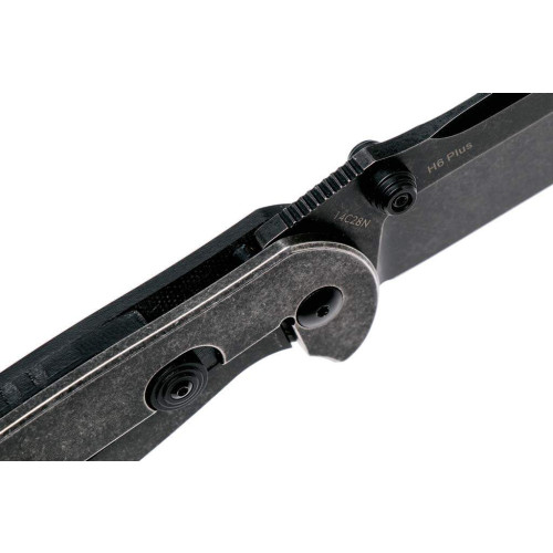 Нож Real Steel H6 Plus Black Stonewashed (7789) фото 6