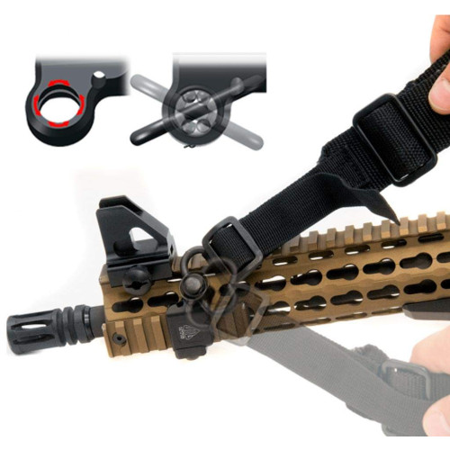 База для QD антабки Leapers 45 Degree Angled Offset на Picatinny фото 4