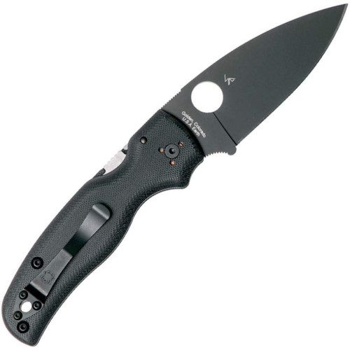 Ніж Spyderco Shaman Black Blade (C229GPBK) фото 2