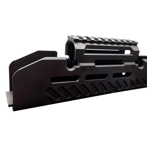 Тактична цівка X-GUN Handguard для АК-47/74/АКМ (алюміній) чорна фото 2