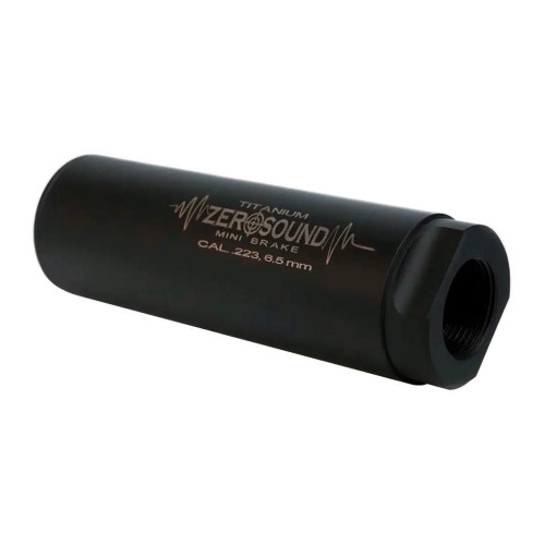 Глушник Zero Sound TITANium Mini Brake кал. 223 - 6,5 Creedmoor. Різьба 1/2"-28 UNEF фото 4