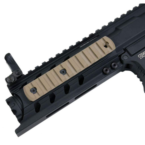 Планка DLG Tactical (DLG-113) для M-LOK, профіль Picatinny/Weaver (11 слотів) койот фото 2