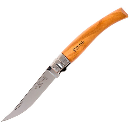 Нож Opinel Effile №8 олива фото
