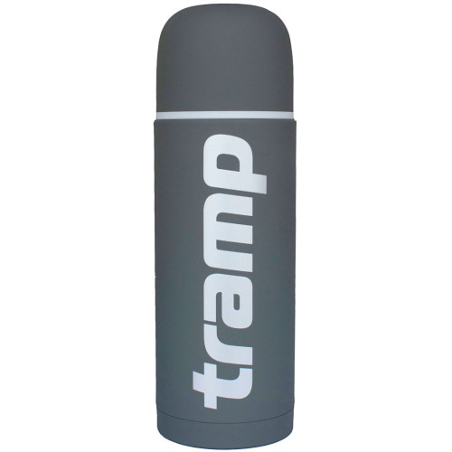 Термос TRAMP Soft Touch 1 л Grey фото