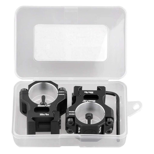 Кольца Discovery Scope Mount Rings 7075AL (30 мм) Medium на Picatinny. ВН - 17 мм фото 8