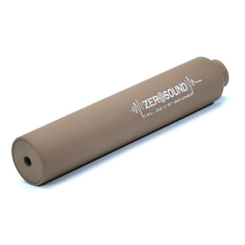 Глушитель Zero Sound кал. 22. Резьба 1/2"-20 UNF FDE фото