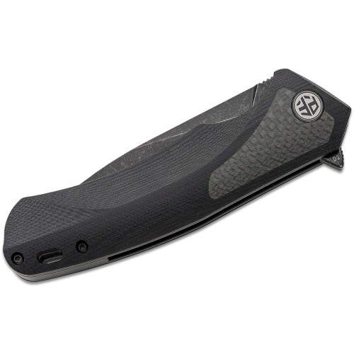 Нож Petrified Fish Pub Carbon 0Fiber/G10, Black Stonewashed (PF838CDW) фото 3