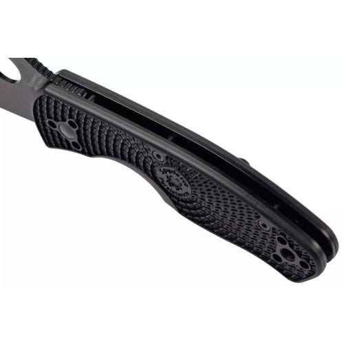 Ніж Spyderco Persistence Lightweight FRN Black Blade (C136PBBK) фото 7