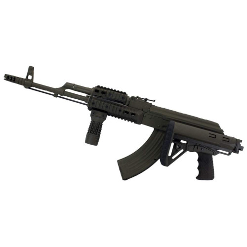 Складная труба приклада DLG Tactical (DLG-147) для АК-47/74/АКМ (черная) фото 8