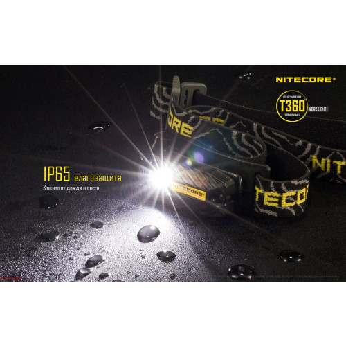 Фонарь налобный Nitecore T360 фото 15