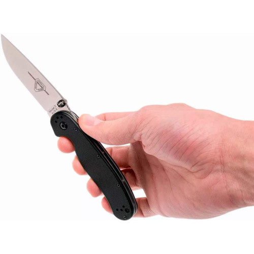 Нож Ontario RAT-2 SP Folder Black Handle (8860) фото 8