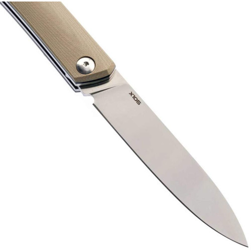 Нож N.C. Custom Respect G10 Tan фото 5