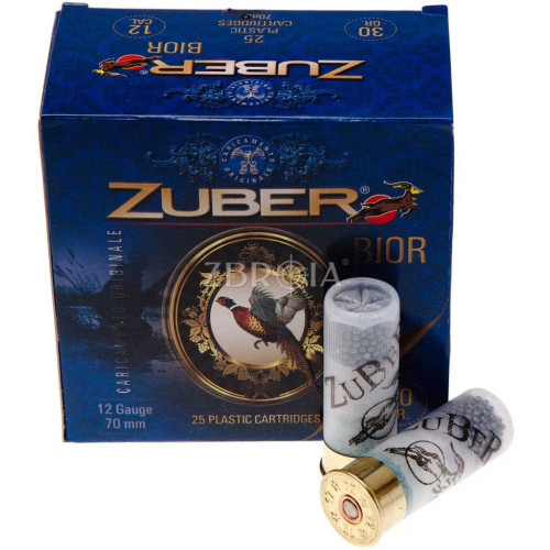 Патрон Zuber Bior кал. 12/70 дробь №7, навеска 30 гр фото