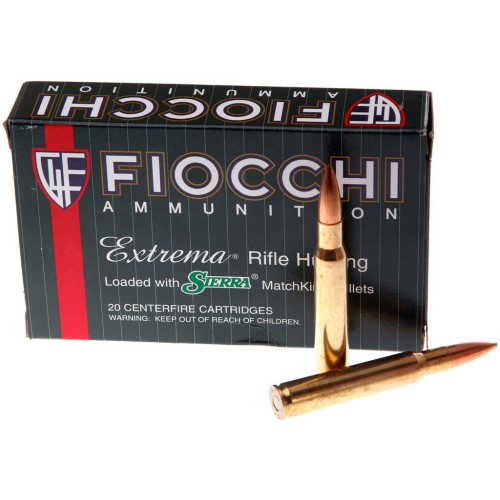 Патрон Fiocchi кал. 30-06 куля Sierra MK HPBT, маса 10.89 гр/168 гран фото