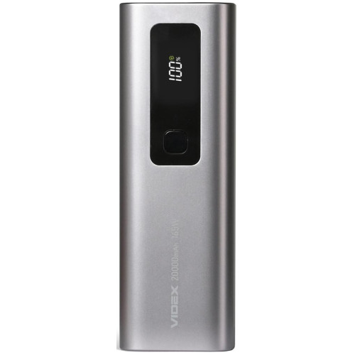 Повербанк VIDEX VPB-366 20000mAh PD100W Grey фото