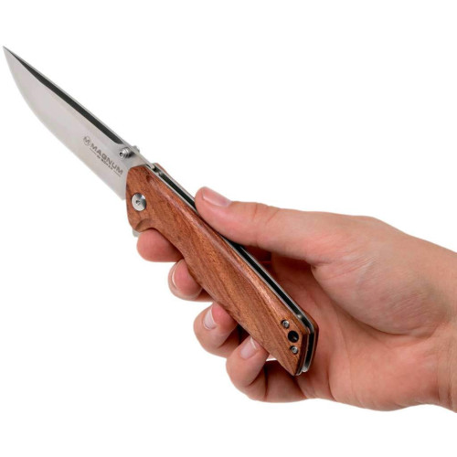 Нож Boker Magnum Straight Brother Wood фото 8