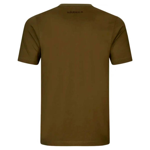 Футболка Harkila H-logo S/S T-Shirt (L, Dark Olive) фото 2