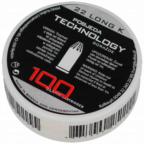 Патрон холостой Pobjeda Technology (пистолетный, .22) длинный фото 2