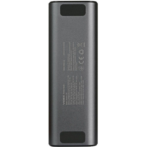 Повербанк Videx VPB-316 30000 mAh Grey фото 2