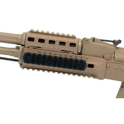 Планка DLG Tactical (DLG-113) для M-LOK, профіль Picatinny/Weaver (11 слотів) чорна фото 3