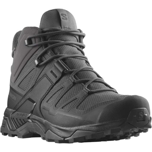 Ботинки Salomon X ULTRA Forces MID GTX (размер - 9, wolf/wolf/black) фото 6