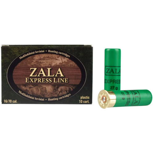Патрон Zala Arms Express кал. 16/70 дробь № 2/0 (4,50 мм), навеска 27 г фото