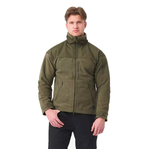 Куртка флисовая Helikon-Tex Classic Army Fleece (размер - MR, цвет - Olive Green) фото 2