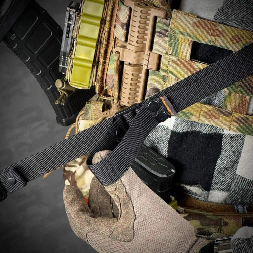 Ремень оружейный одно/двухточечный RAGNAROK «ODIN» Gen.II carbine Черный фото 5