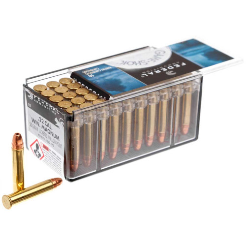 Патрон Federal Game-Shok кал. 22 WMR куля JHP, маса 3.24 гр/50 гран фото