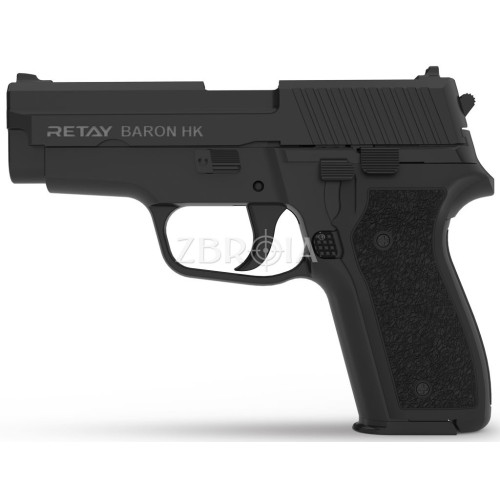 Шумовой пистолет Retay Arms Baron HK Black фото