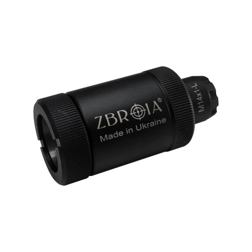 Пламегаситель ZBROIA для AK кал. 7,62 Резьба M14x1L фото
