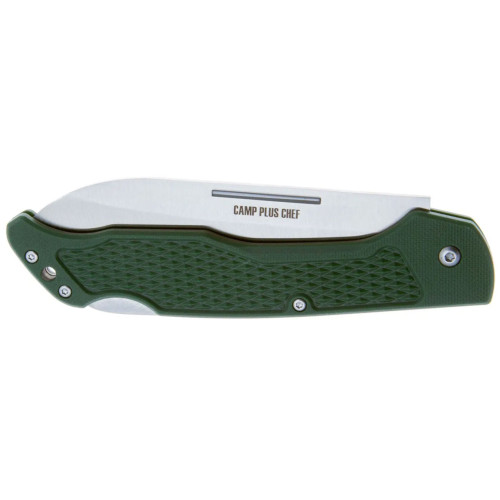 Нож складной Ontario Knife Camp Plus Chef's Green фото 3