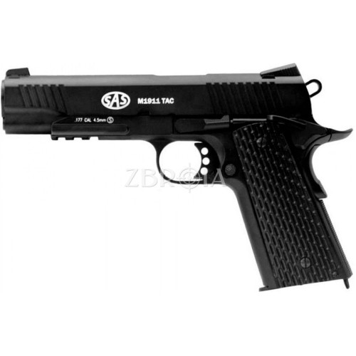 Пневматический пистолет SAS M1911 Tactical Blowback фото