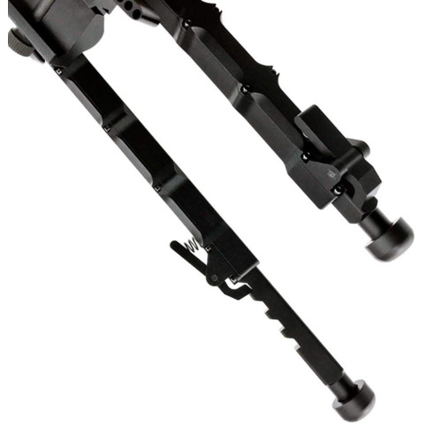 Сошки Buvele V9 на Weaver/Picatinny (высота 18.4 - 22.9 см, шарнирная база) быстросъемные фото 6