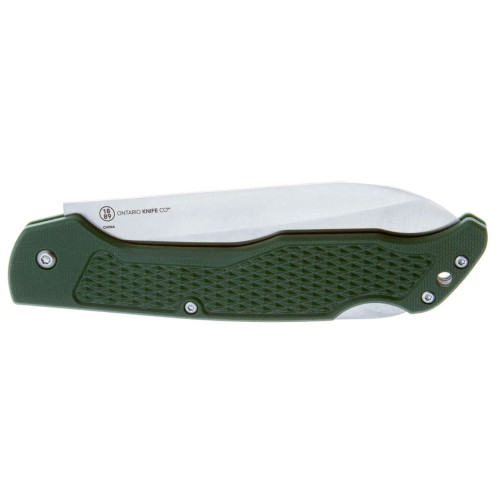 Нож складной Ontario Knife Camp Plus Chef's Green фото 4