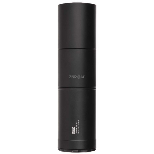 Глушитель (ПСУЗВ) ME Mega Sport кал. 224. Резьба 1/2"-28 UNEF фото 3