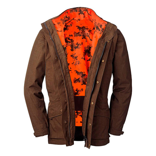 Куртка Blaser Active Outfits Hybrid Blase 2in1 (Размер 2XL, Коричневый/Оранжевый) фото