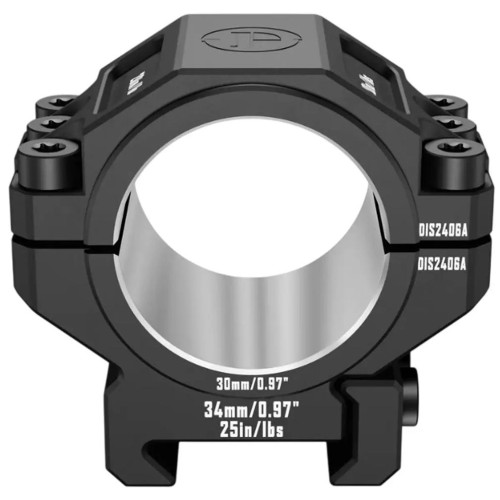 Кольца Discovery 6061 Aluminum Heavy-Duty Scope Mount (34/30 мм) Low на Weaver/Picatinny фото 5