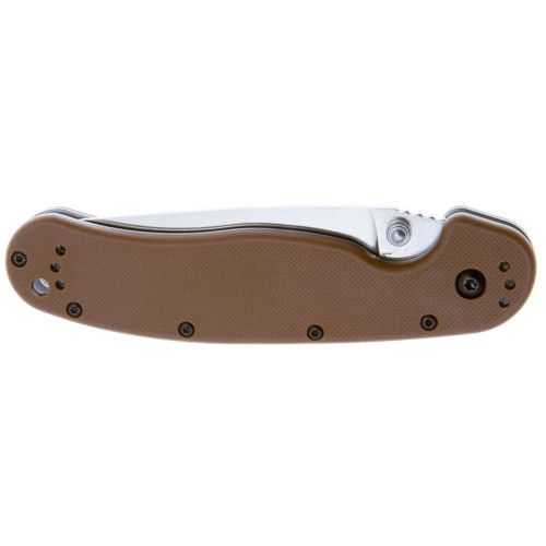 Нож складной Ontario Knife RAT I Linerlock Coyote brown фото 3