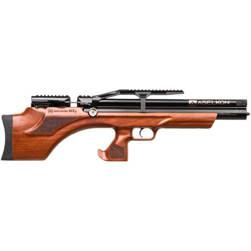 Пневматична гвинтівка (PCP) Aselkon MX7-S Wood (кал. 4,5 мм) фото 4