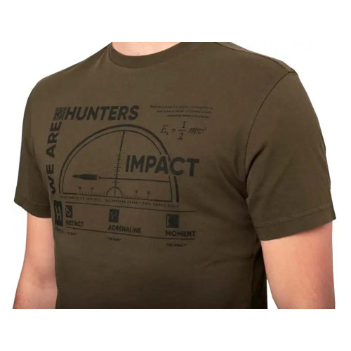 Футболка Harkila Impact S/S T-Shirt (4XL, Хаки) фото 3